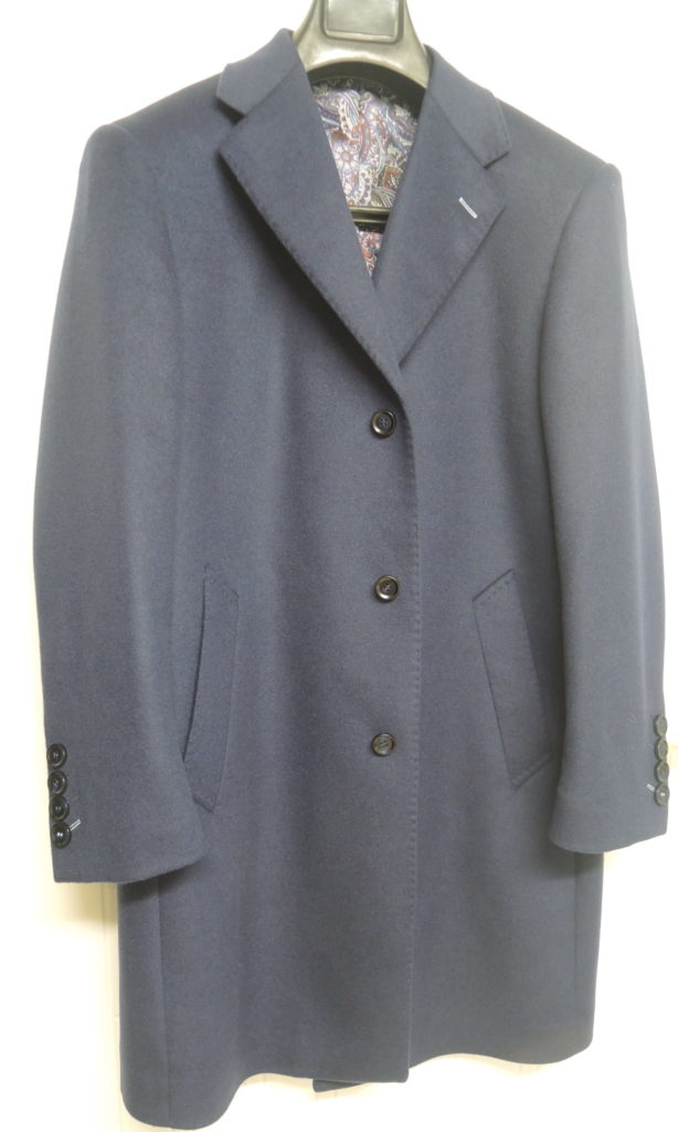 Manteau cachemire sur-mesure