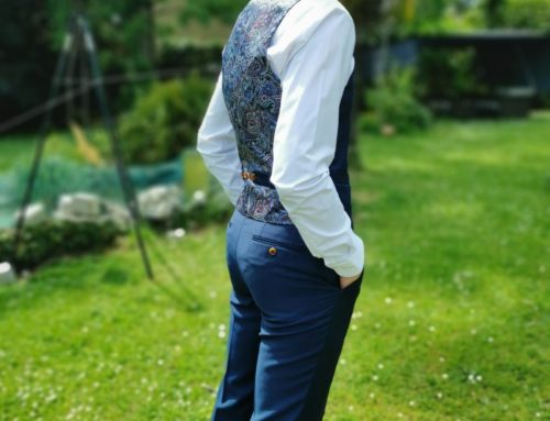 Gilet sur-mesure pour témoin de mariage